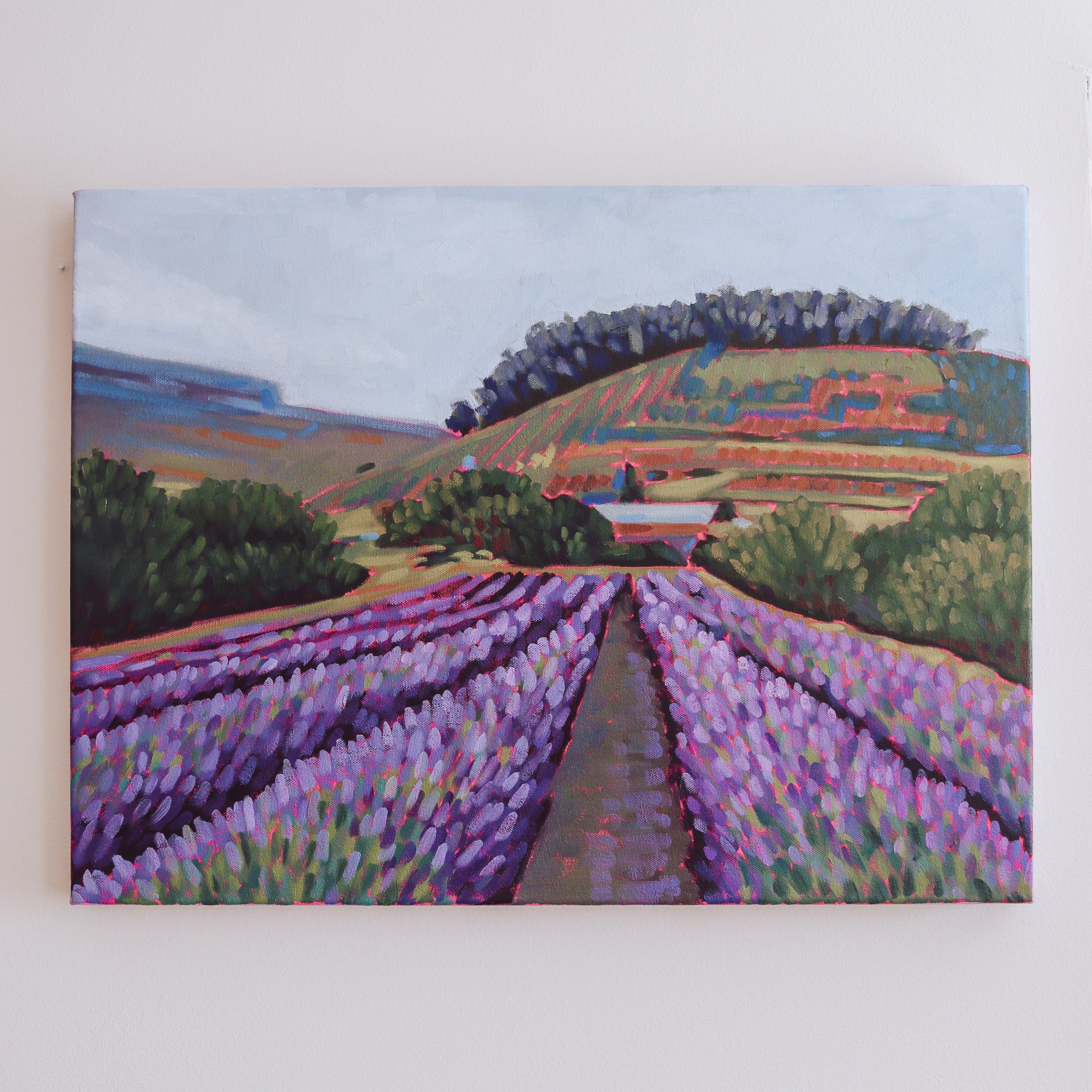 lavender plant painting Lavender Delight